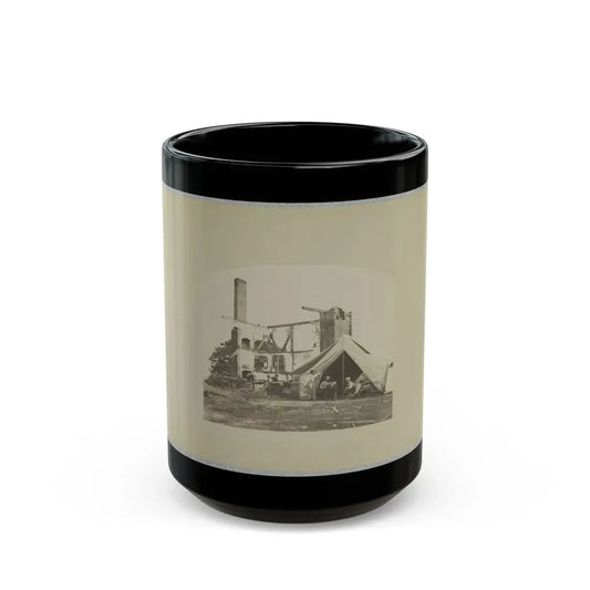 Ruins Of House, Ca. 1860 - Ca. 1865(2) (U.S. Civil War) Black Coffee Mug 15oz - Go Mug Yourself