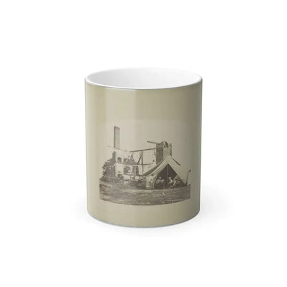 Ruins of House, Ca. 1860 - Ca. 1865(2) (U.S. Civil War) Color Changing Coffee Mug 11oz Default Title 11oz - Go Mug Yourself
