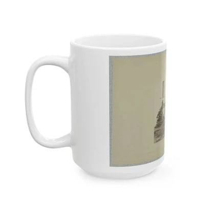 Ruins Of House, Ca. 1860 - Ca. 1865(2) (U.S. Civil War) White Coffee Mug - Go Mug Yourself