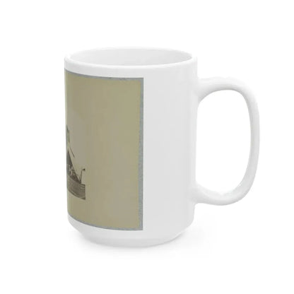 Ruins Of House, Ca. 1860 - Ca. 1865(2) (U.S. Civil War) White Coffee Mug - Go Mug Yourself
