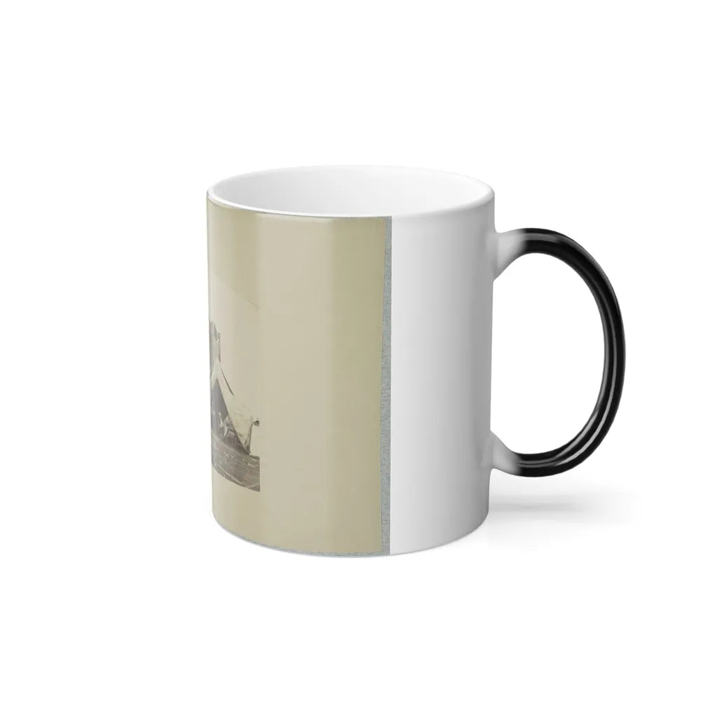 Ruins of House, Ca. 1860 - Ca. 1865(2) (U.S. Civil War) Color Changing Coffee Mug 11oz-Go Mug Yourself
