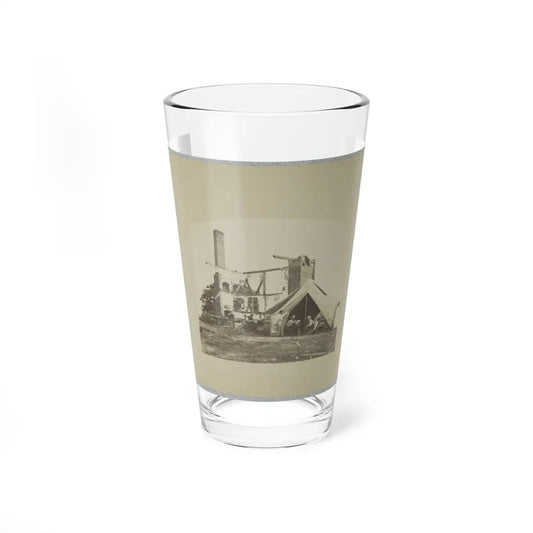 Ruins Of House, Ca. 1860 - Ca. 1865(2) (U.S. Civil War) Pint Glass 16oz-16oz-Go Mug Yourself