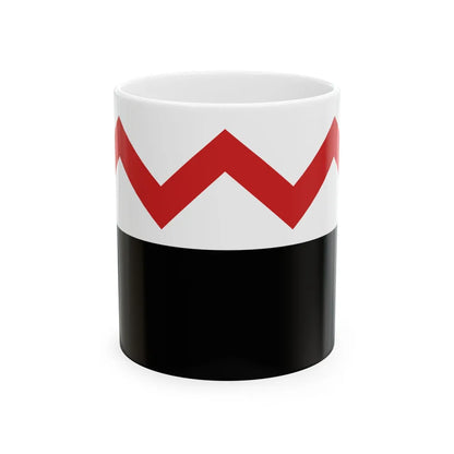 Ruiselede vlag (Belgium) White Coffee Mug 11oz - Go Mug Yourself