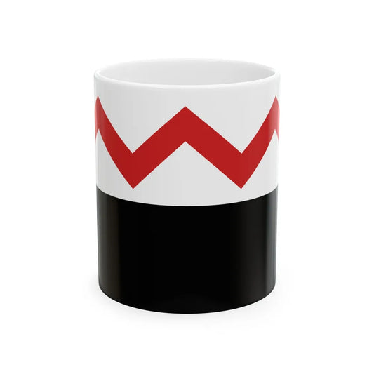 Ruiselede vlag (Belgium) White Coffee Mug 11oz - Go Mug Yourself
