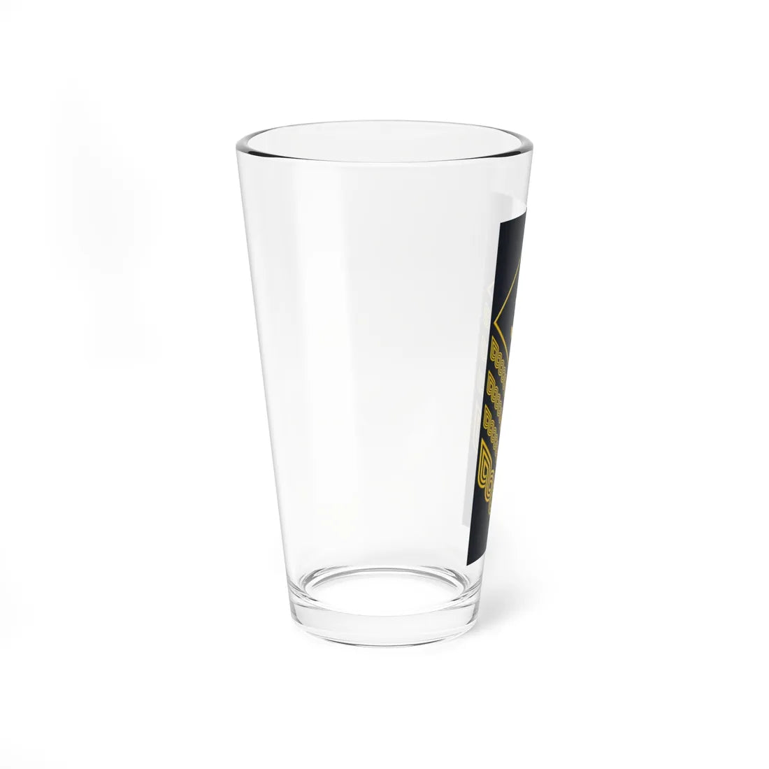 Rukav zimske odore časničkog namjesnika HRM (Croatia) (Military Rank) Pint Glass 16oz - Go Mug Yourself