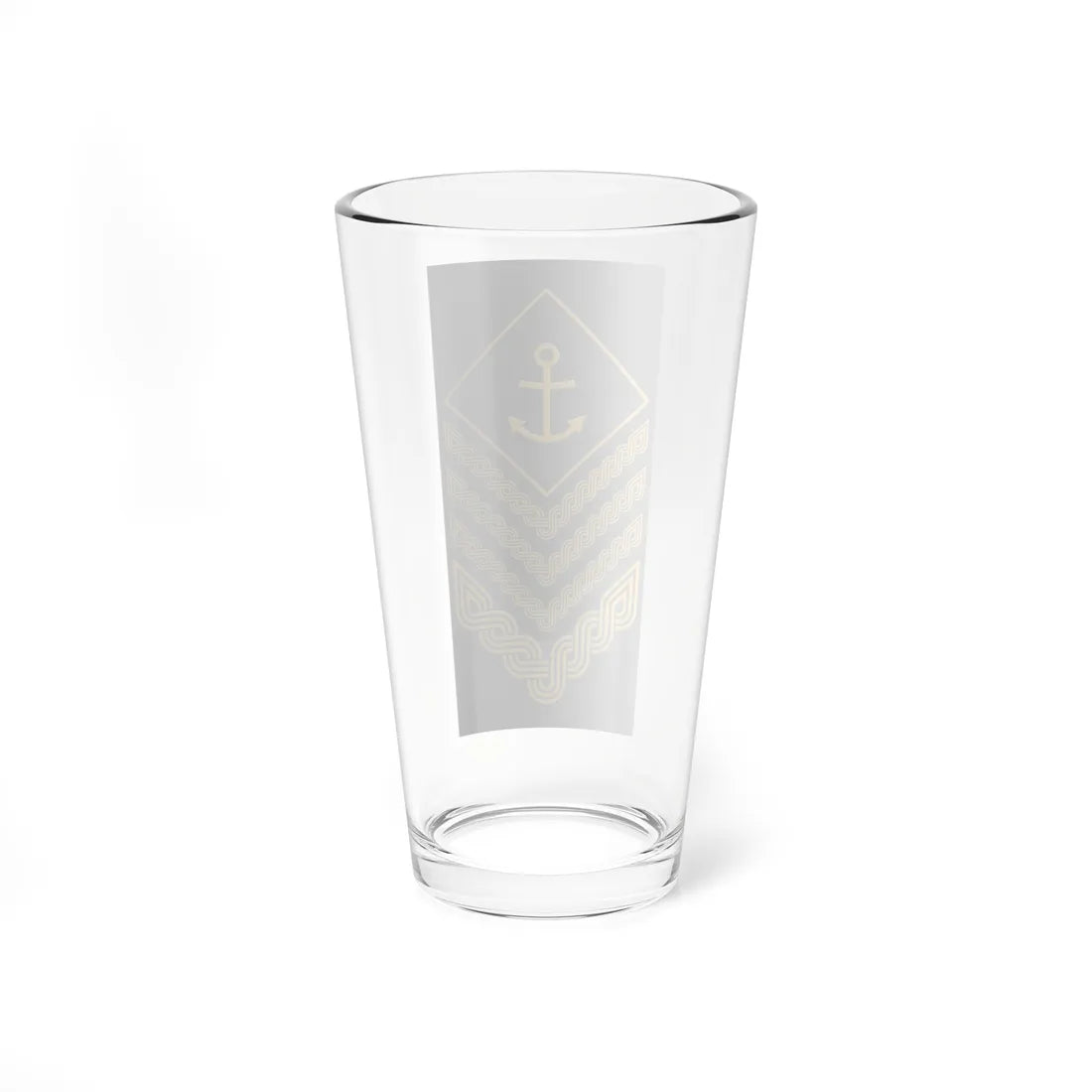 Rukav zimske odore časničkog namjesnika HRM (Croatia) (Military Rank) Pint Glass 16oz - Go Mug Yourself