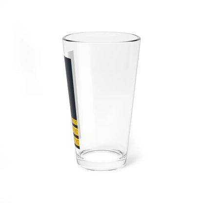 Rukav zimske odore poručnika bojnog broda HRM (Croatia) (Military Rank) Pint Glass 16oz - Go Mug Yourself