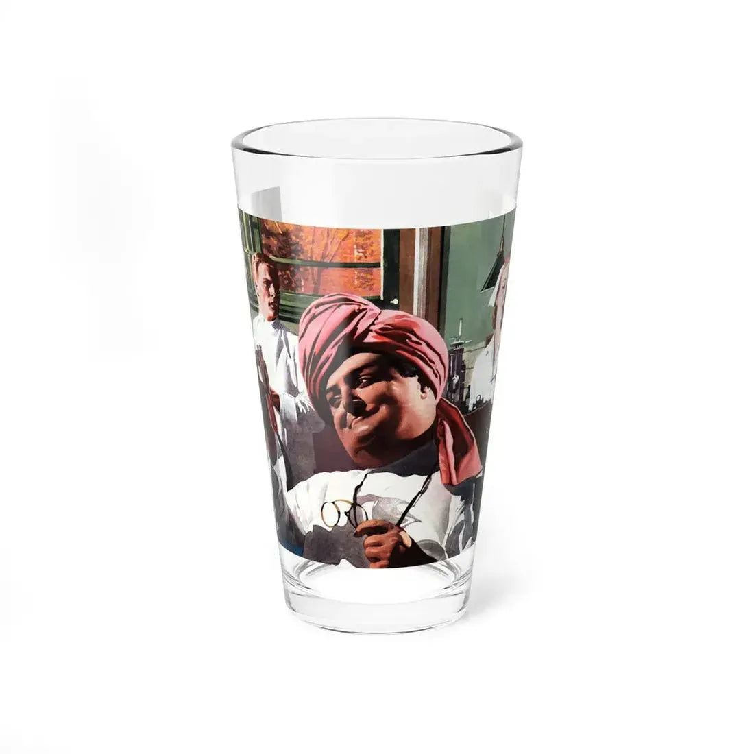 Rum for Dinner, Collier's, February 7, 1948 (Magazine Illustration) Pint Glass 16oz 16oz - Go Mug Yourself