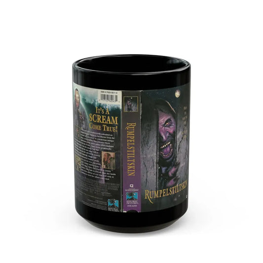 RUMPELSTILSKIN (VHS COVER) - Black Coffee Mug 15oz - Go Mug Yourself