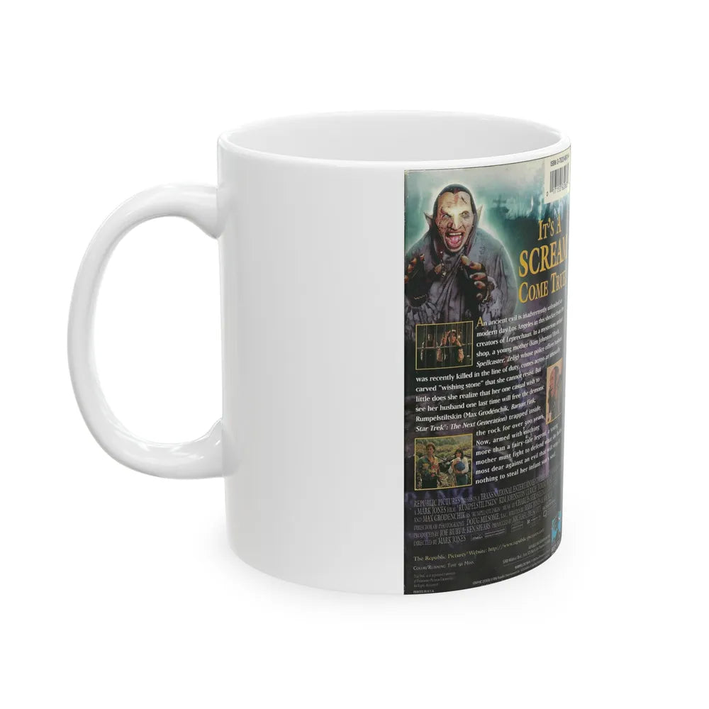 RUMPELSTILSKIN (VHS COVER) - White Coffee Mug-Go Mug Yourself