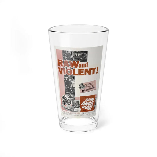 RUN ANGEL RUN 1969 Movie Poster - Pint Glass 16oz-16oz-Go Mug Yourself