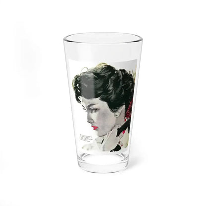 Run Away Home, Woman's Day, December 1959 (Magazine Illustration) Pint Glass 16oz 16oz - Go Mug Yourself