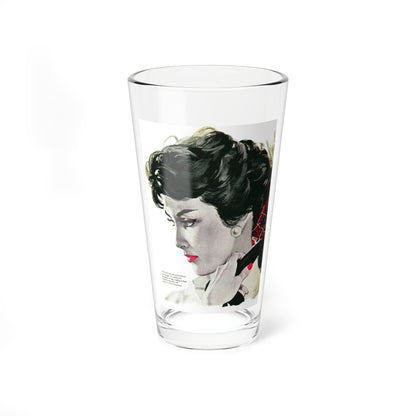 Run Away Home, Woman's Day, December 1959 (Magazine Illustration) Pint Glass 16oz-16oz-Go Mug Yourself