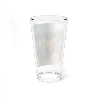 Run Before The Wind, Harlequin Romance 2512, Paperback Novel Cover, 1982 - Pint Glass 16oz - Go Mug Yourself