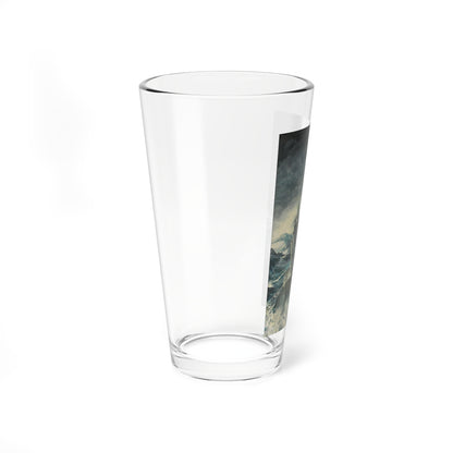 Run Silent, Run Deep (Burt Lancaster) illustration, c. 1958 (Magazine Illustration) Pint Glass 16oz-Go Mug Yourself