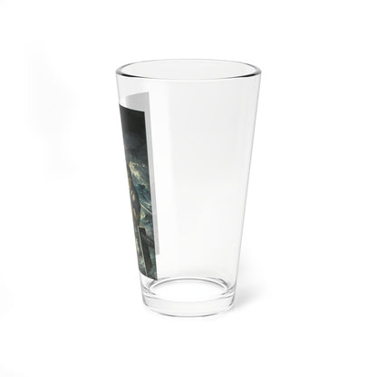 Run Silent, Run Deep (Burt Lancaster) illustration, c. 1958 (Magazine Illustration) Pint Glass 16oz-Go Mug Yourself