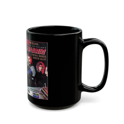 RUNAWAY (VHS COVER) - Black Coffee Mug - Go Mug Yourself