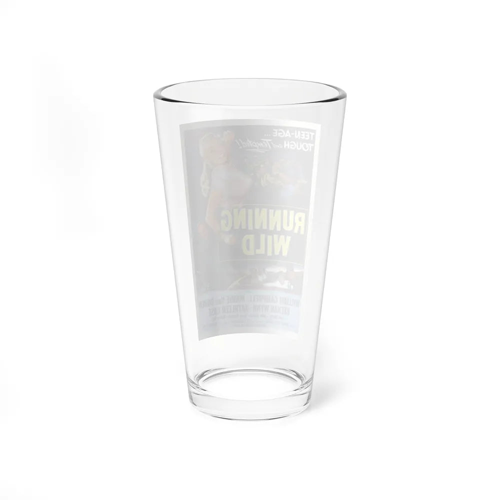 RUNNING WILD 1955 Movie Poster - Pint Glass 16oz-Go Mug Yourself