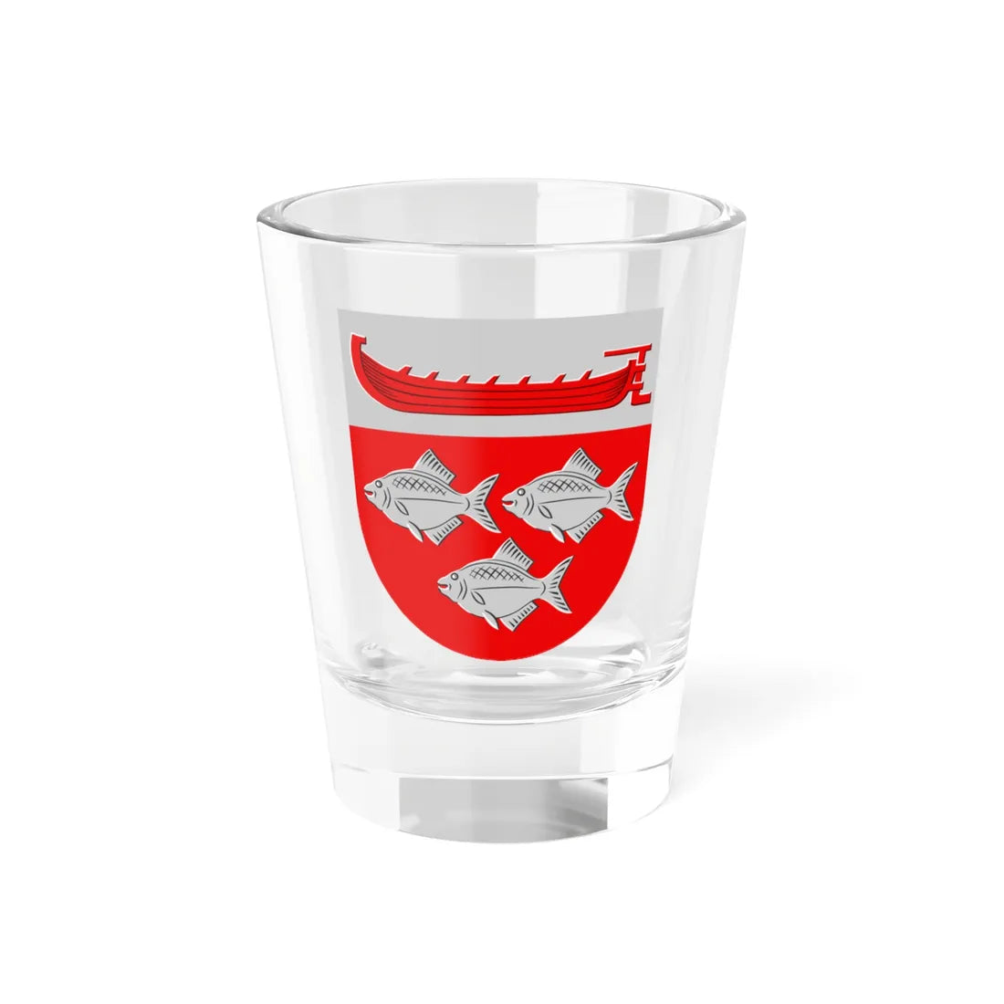 Ruovesi.vaakuna (Finland) (Coat of Arms) Shot Glass 1.5oz - Go Mug Yourself