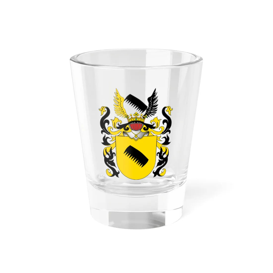 RUS COA Anrep (Russia) (Coat of Arms) Shot Glass 1.5oz 1.5oz - Go Mug Yourself