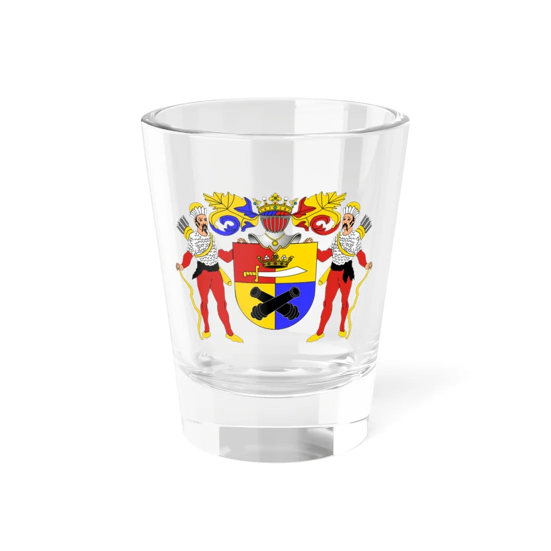 RUS COA Apraksin (Russia) (Coat of Arms) Shot Glass 1.5oz 1.5oz - Go Mug Yourself