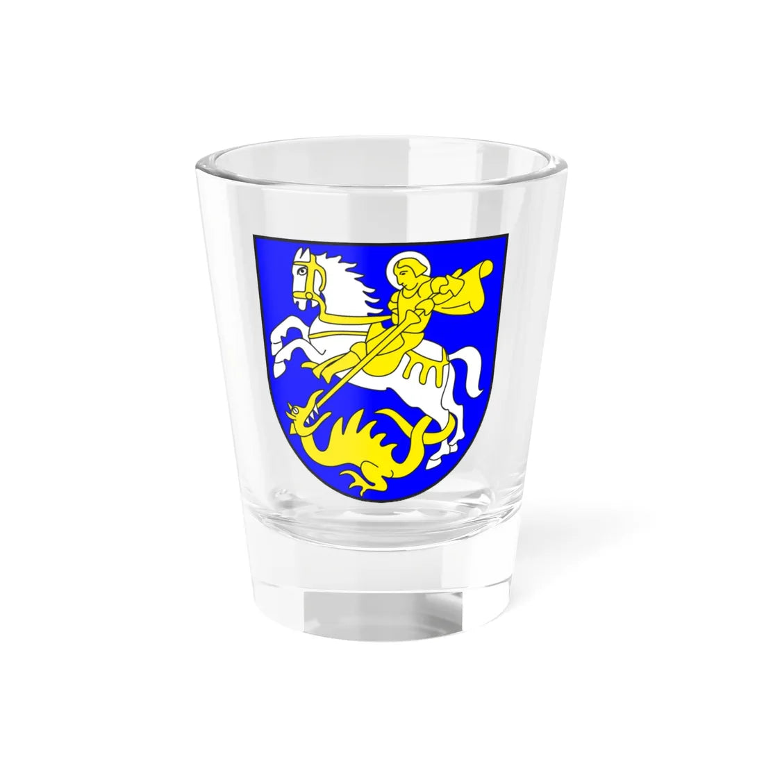 Ruschein wappen (Switzerland) (Coat of Arms) Shot Glass 1.5oz 1.5oz - Go Mug Yourself