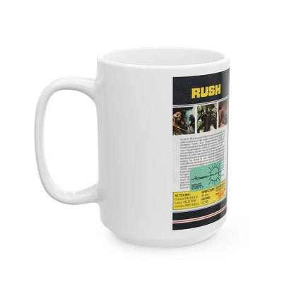 RUSH (VHS COVER) - White Coffee Mug-Go Mug Yourself