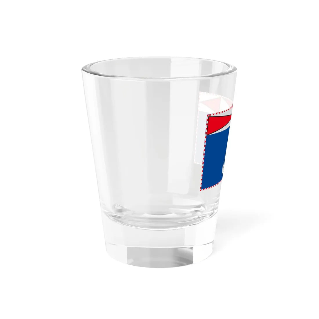 Rusnės vėliava (Lithuania) Shot Glass 1.5oz - Go Mug Yourself