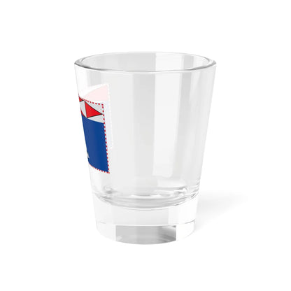 Rusnės vėliava (Lithuania) Shot Glass 1.5oz - Go Mug Yourself