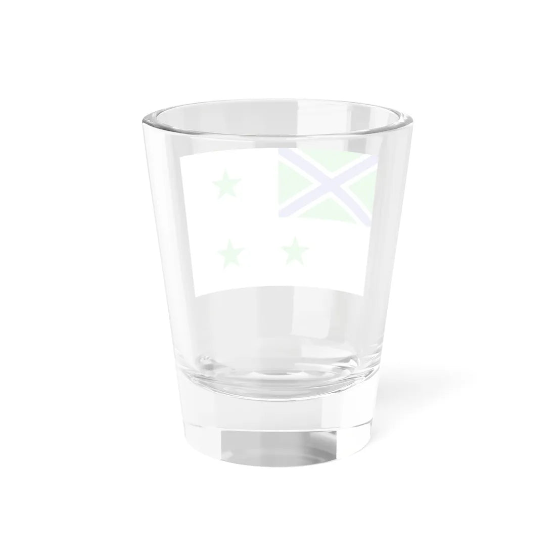 Russia-2C Flag of Border Guard district commanders 2008 (Russia) Shot Glass 1.5oz - Go Mug Yourself