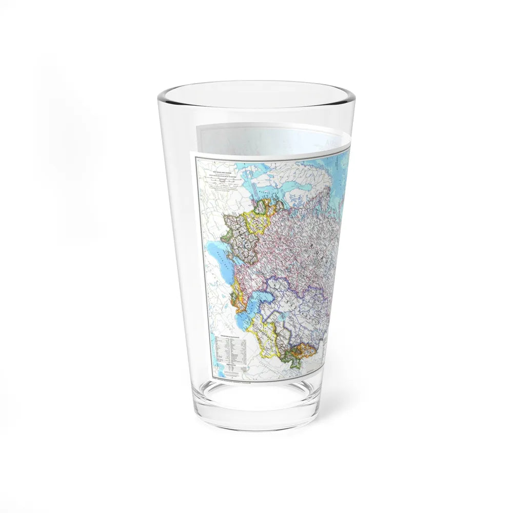 Russia and the Newly Independent Nations (1993) (Map) Pint Glass 16oz-Go Mug Yourself