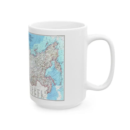 Russia and the Newly Independent Nations (1993) (Map) White Coffee Mug - Go Mug Yourself