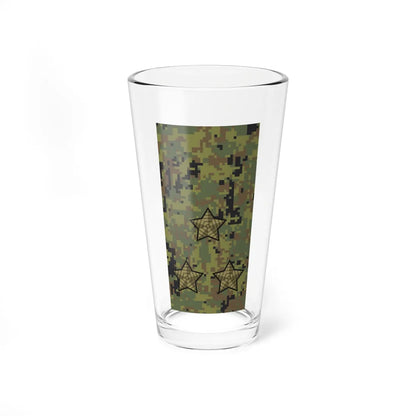 Russia Army OF 5 camo 2010 (Russia) (Military Rank) Pint Glass 16oz 16oz - Go Mug Yourself