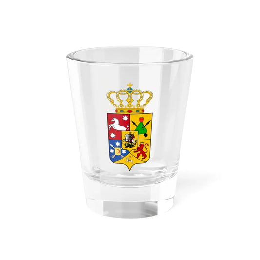Герб царства Грузинского (Russia) (Coat of Arms) Shot Glass 1.5oz 1.5oz - Go Mug Yourself