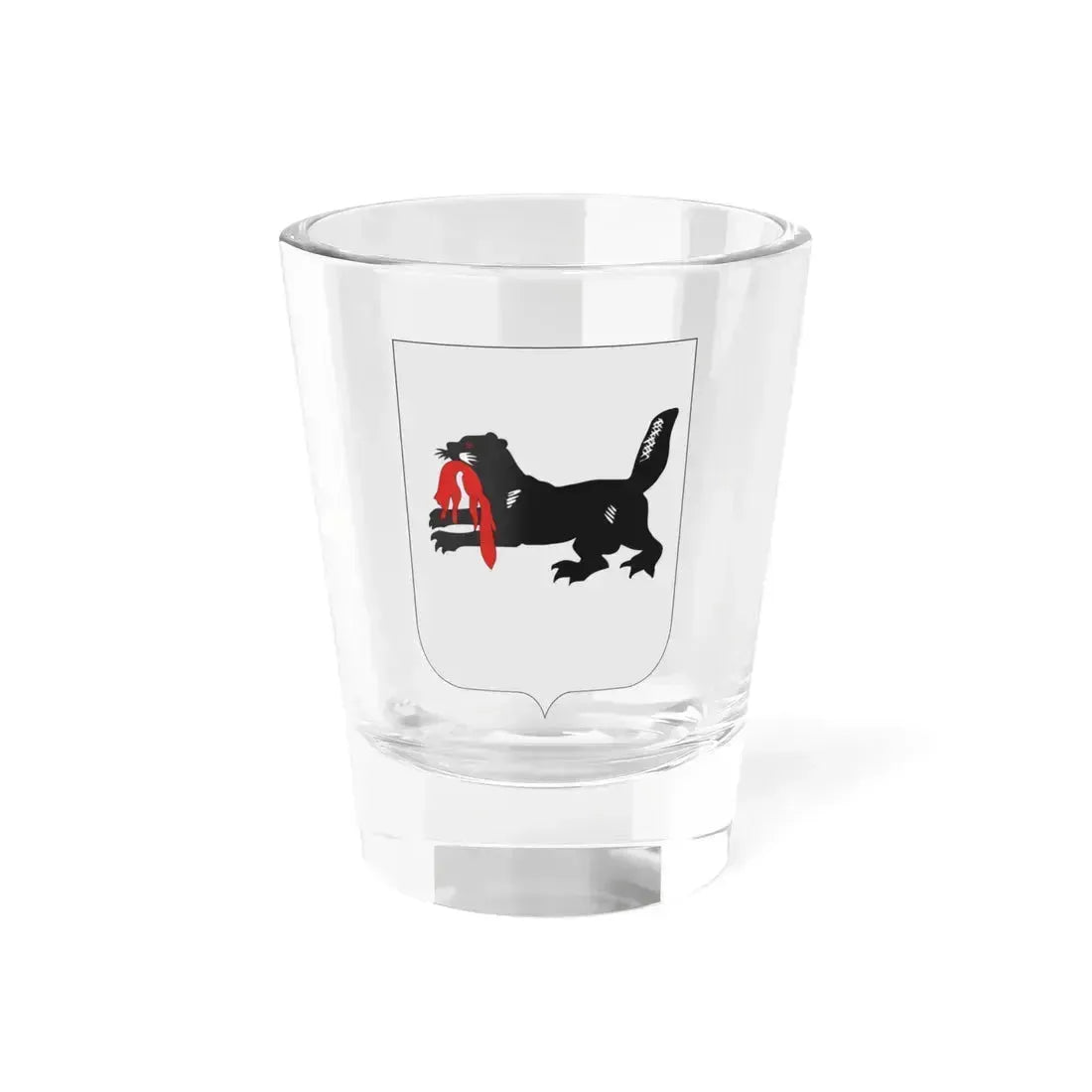 Герб Иркутской области (Russia) (Coat of Arms) Shot Glass 1.5oz 1.5oz - Go Mug Yourself