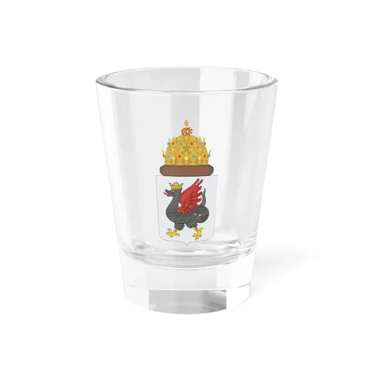 Герб царства Казанского (Russia) (Coat of Arms) Shot Glass 1.5oz 1.5oz - Go Mug Yourself
