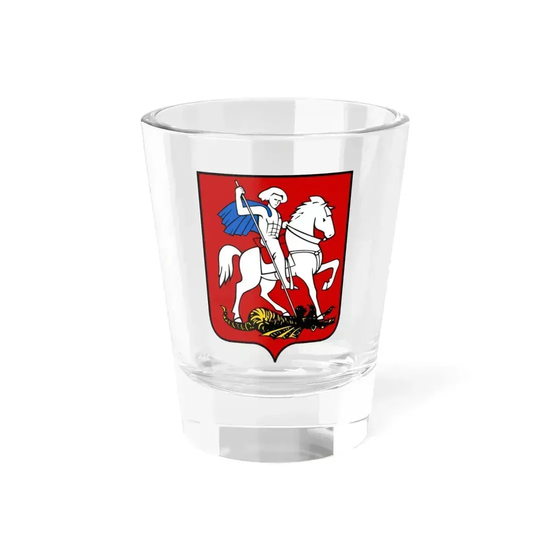 Ездец (Russia) (Coat of Arms) Shot Glass 1.5oz 1.5oz - Go Mug Yourself