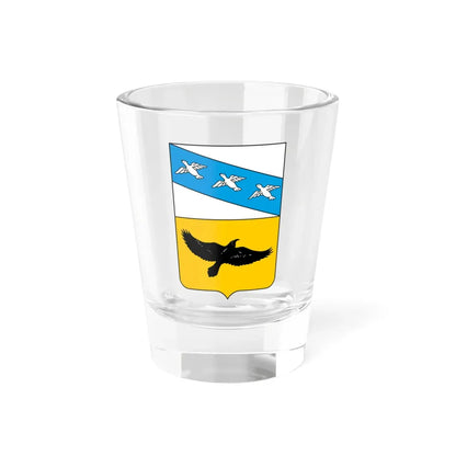 Герб Грайворона Соболева (Russia) (Coat of Arms) Shot Glass 1.5oz 1.5oz - Go Mug Yourself