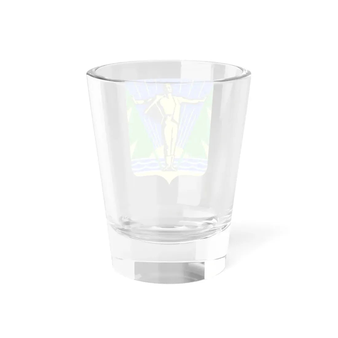 Герб Комсомольска-на-Амуре (Russia) (Coat of Arms) Shot Glass 1.5oz - Go Mug Yourself