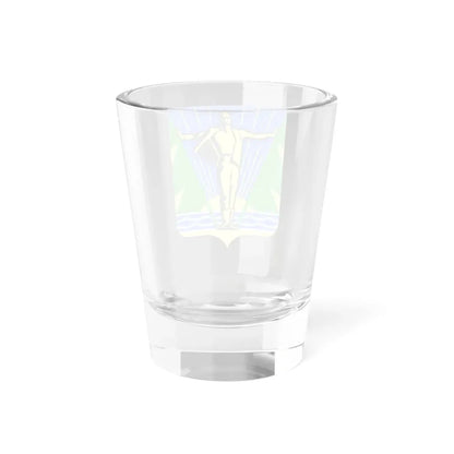Герб Комсомольска-на-Амуре (Russia) (Coat of Arms) Shot Glass 1.5oz - Go Mug Yourself