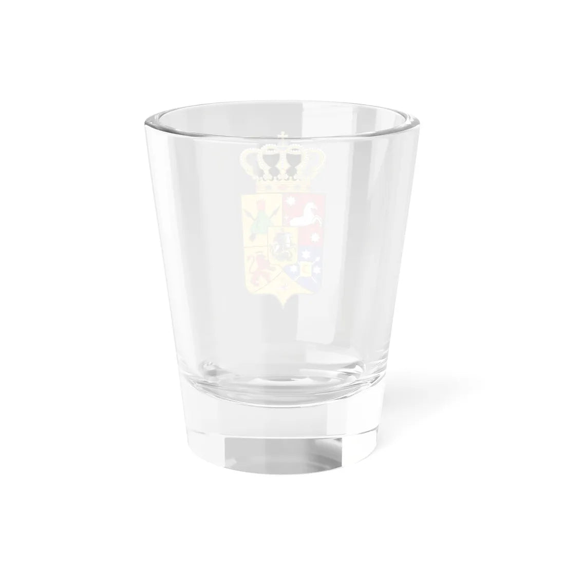 Герб царства Грузинского (Russia) (Coat of Arms) Shot Glass 1.5oz - Go Mug Yourself