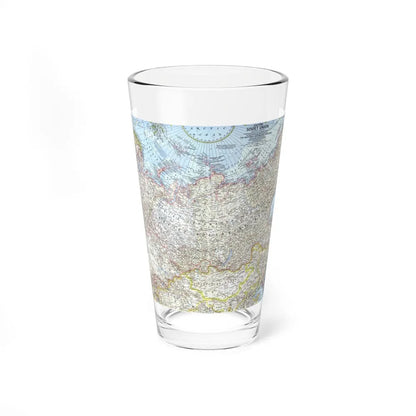 Russia - Eastern Soviet Union (1967) (Map) Pint Glass 16oz-16oz-Go Mug Yourself