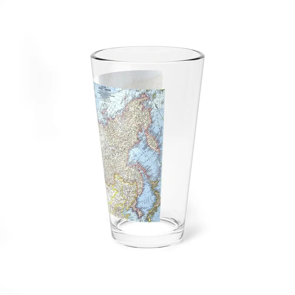 Russia - Eastern Soviet Union (1967) (Map) Pint Glass 16oz-Go Mug Yourself