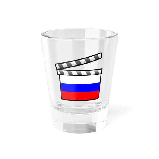 Russia film clapperboard (Russia) Shot Glass 1.5oz 1.5oz - Go Mug Yourself