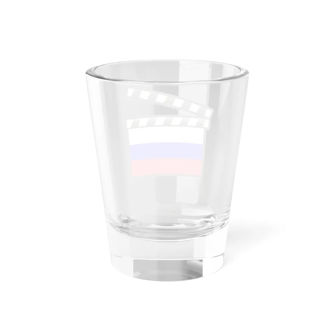 Russia film clapperboard (Russia) Shot Glass 1.5oz - Go Mug Yourself
