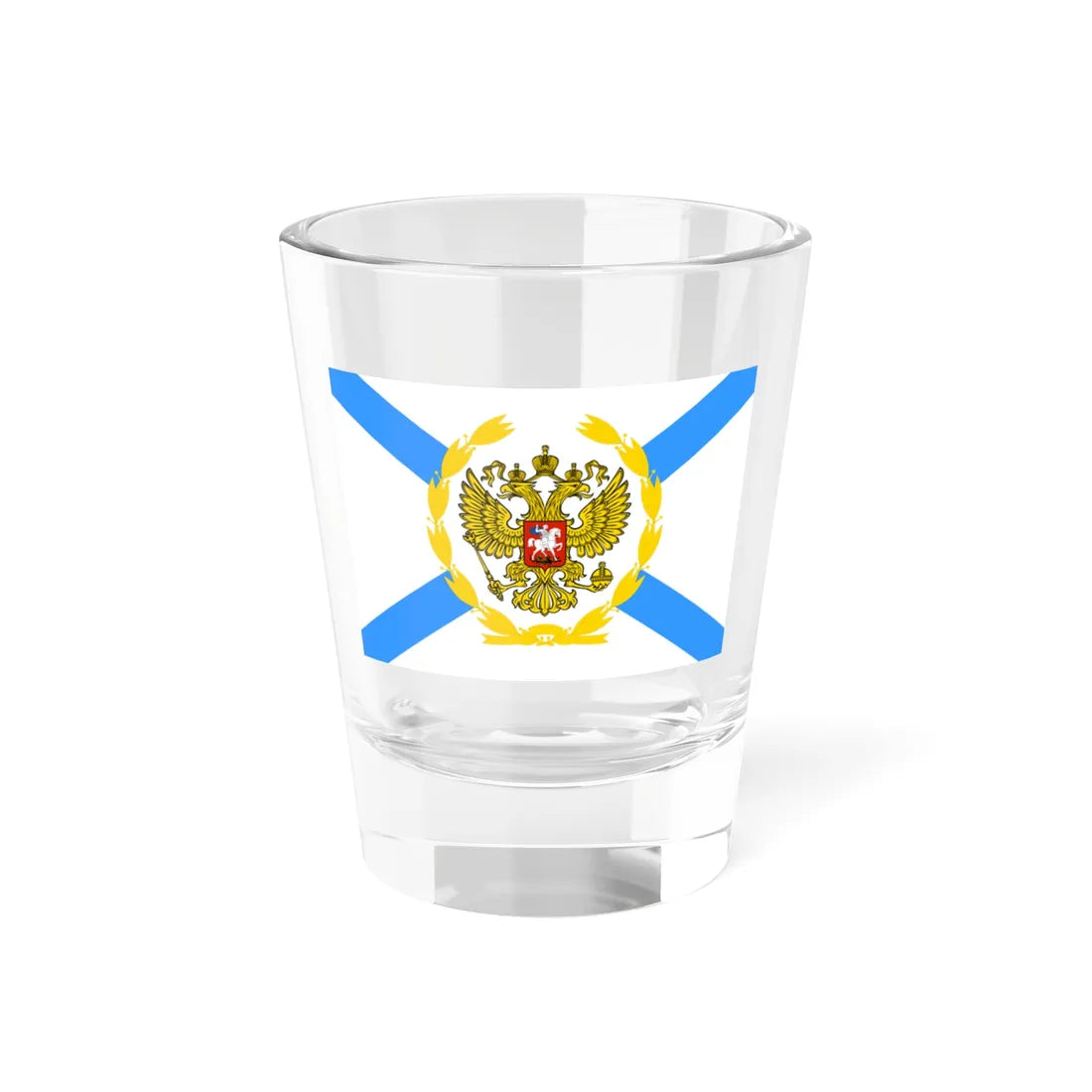 Russia Flag commander 1992 chief (Russia) Shot Glass 1.5oz 1.5oz - Go Mug Yourself