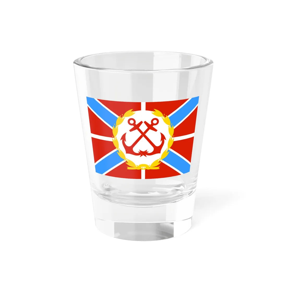 Russia Flag commander 1992 genstaff (Russia) Shot Glass 1.5oz 1.5oz - Go Mug Yourself