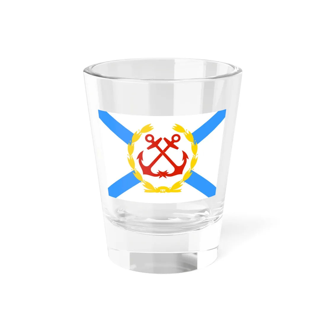 Russia Flag commander 1992 staff (Russia) Shot Glass 1.5oz 1.5oz - Go Mug Yourself