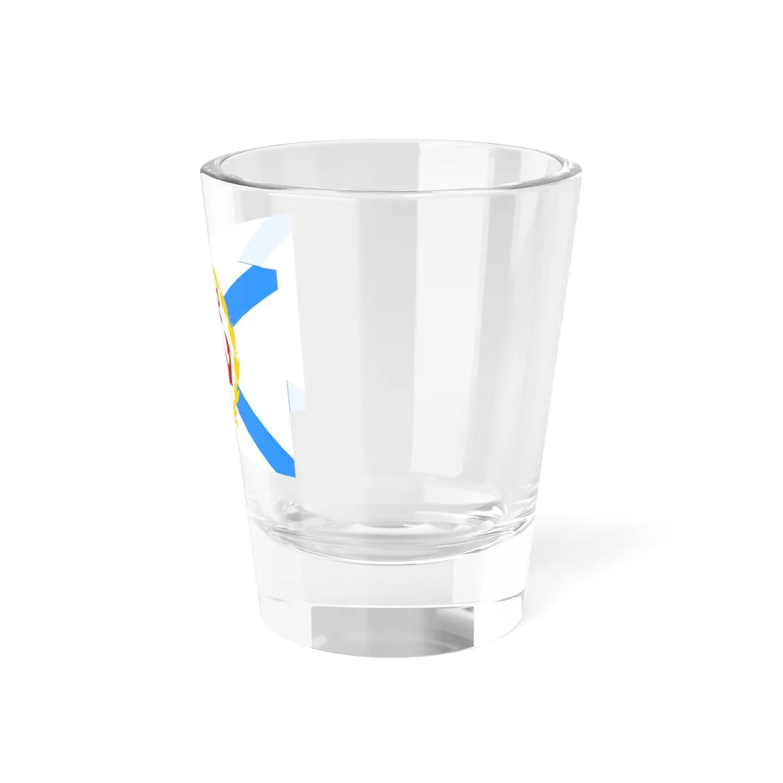 Russia Flag commander 1992 staff (Russia) Shot Glass 1.5oz - Go Mug Yourself