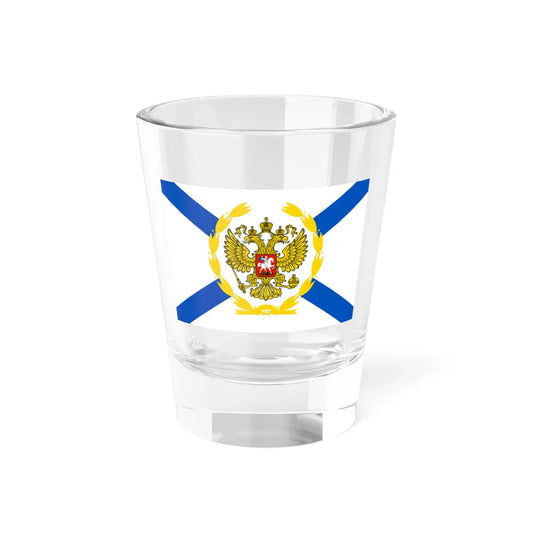 Russia Flag commander 2000 chief (Russia) Shot Glass 1.5oz 1.5oz - Go Mug Yourself